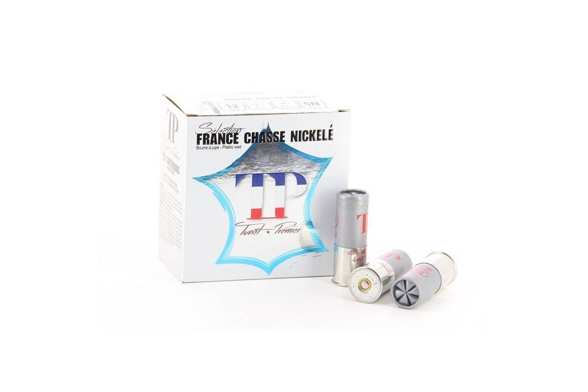Cartouches Tunet PREMIER France chasse Nickelé
