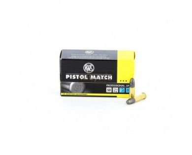 Munitions RWS Pistol Match 22 LR 40 grs boîte de 50 