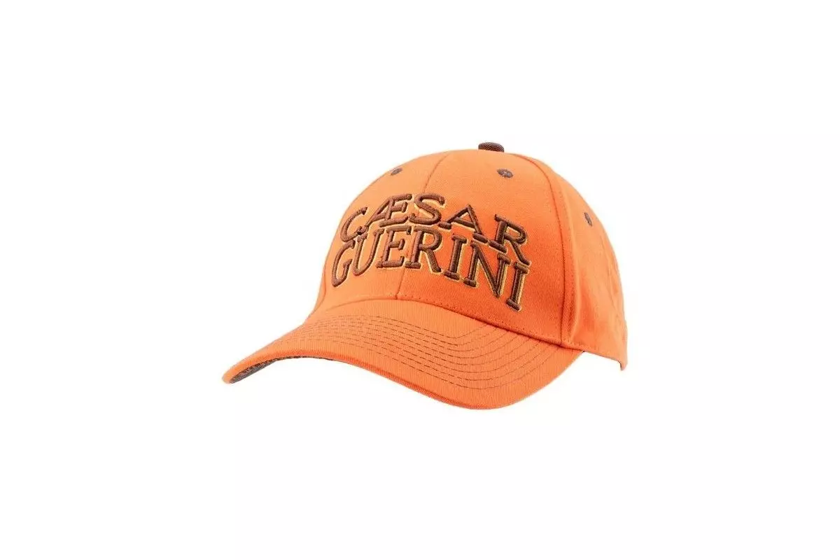 Casquette Caesar Guerini orange 