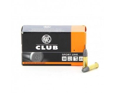 Munitions 22 LR RWS Club 40 grs boîte de 50 