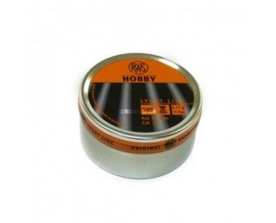 Boîte de 500 plombs calibre 5.5 mm RWS HOBBY 