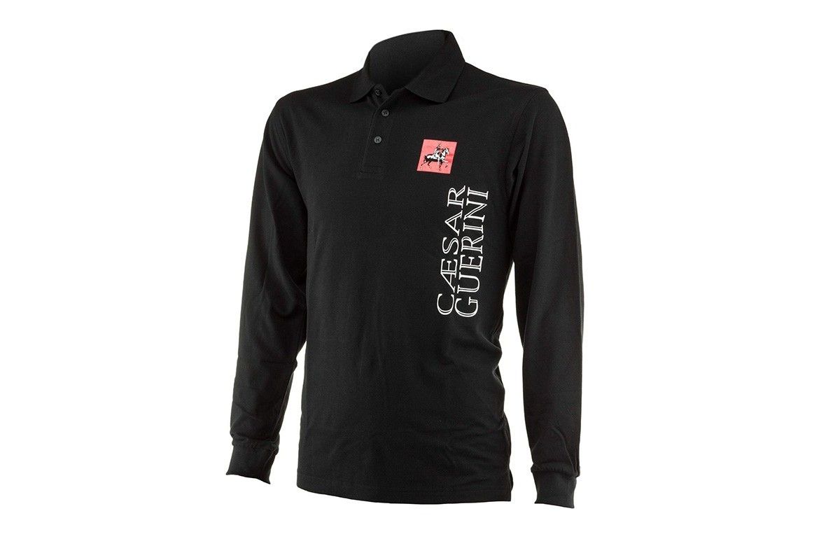 Polo de Tir Caesar Guerini Manches longues Noires