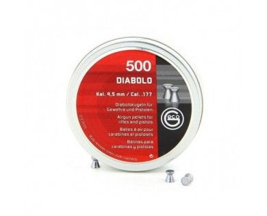 500 Plombs Geco Diabolo calibre 4,5 mm 