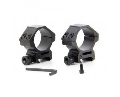 Colliers 30mm Bas AIR FORCE OPTICS Pour rail de 21mm 