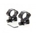 Colliers 30 mm Medium AIR FORCE OPTICS Pour rail de 21 mm 