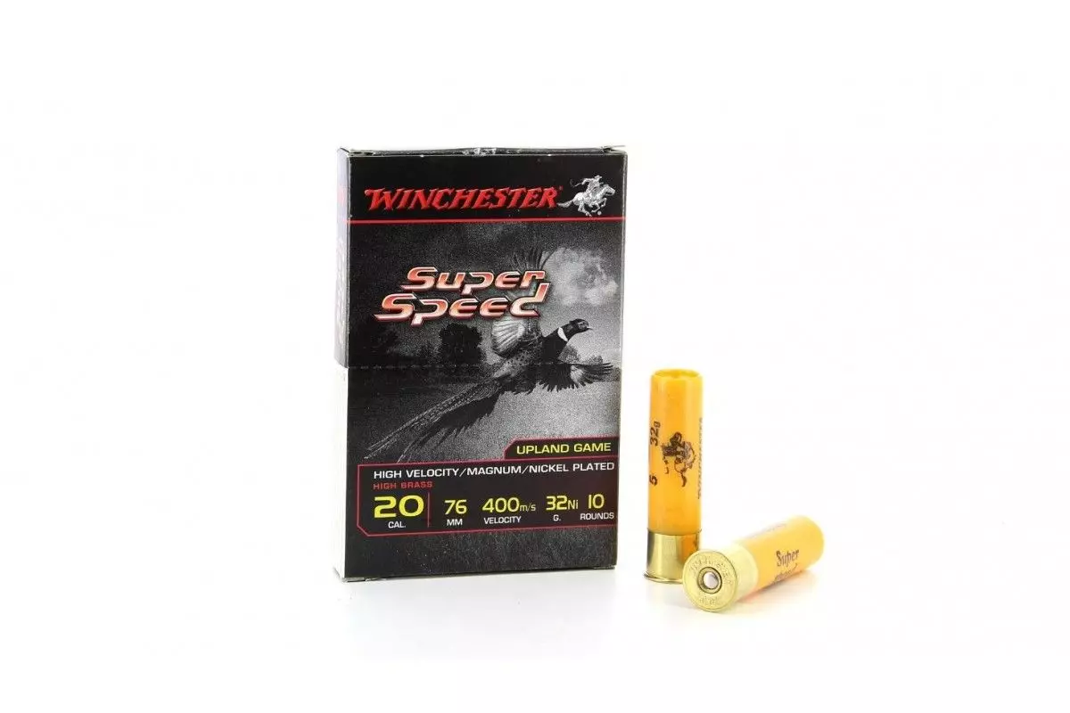 Cartouches de chasse Winchester super speed 20/76