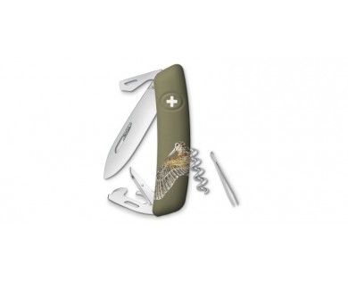 Couteau Suisse SWIZA Edition limitée Bécasse 11 fonctions 