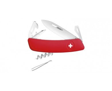 Couteau Suisse Swiza 11 fonctions - D03 Rouge 