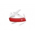Couteau Suisse Swiza 12 fonctions avec scie - D05 Rouge 