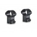 Collier de montage match Hawke 9-11mm 25.4mm Haut 