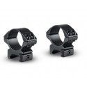 Collier de montage match Hawke 21mm 30mm Bas 