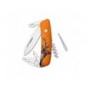Couteau SWIZA TT03 Tick Toll Cerf orange 11 Fonctions 