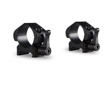 Montage amovible colliers precision steel 25.4 mm - 2 pièces 21 mm bas 