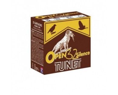 Cartouches Subsoniques OPEN TUNET calibre 12 Bourre à jupe 32 grammes 