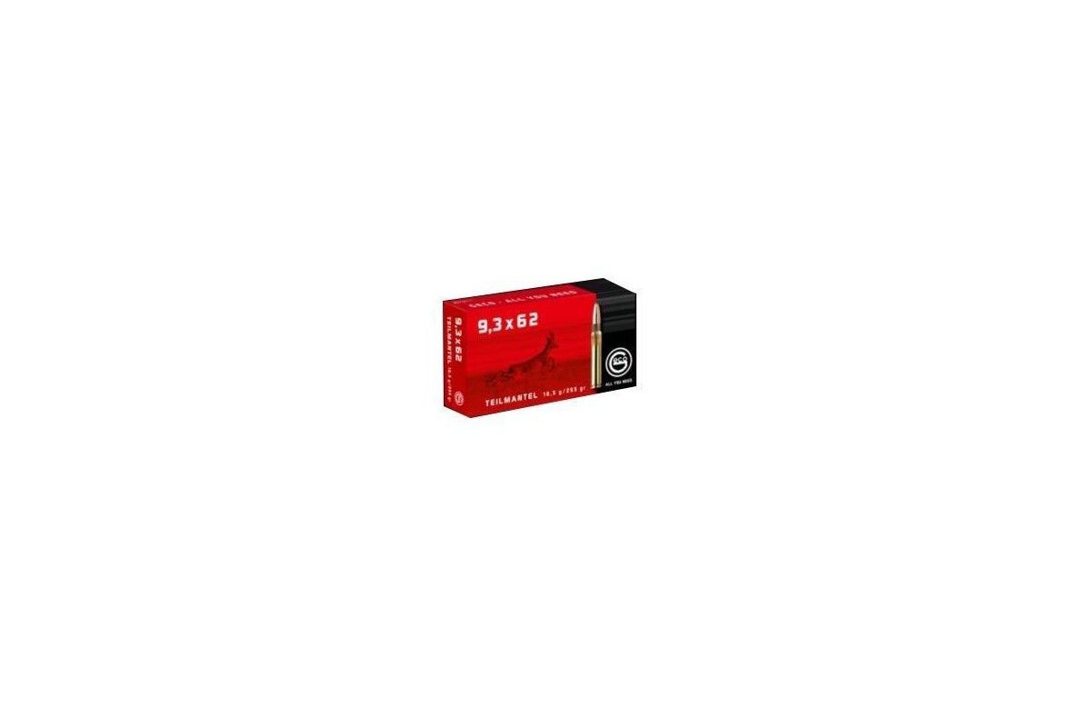Munitions Geco 9.3 x 62 - TM ½ blindée Munitions Geco 9.3 x 62 - TM ½ blindée
