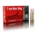 Munitions Geco 7mm Rem Mag - TM ½ blindée 