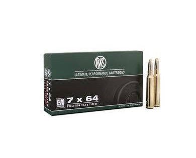 Munitions RWS Calibre 7x64 EVO 10.3g 