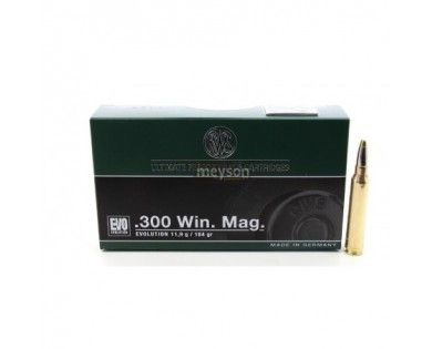 Munitions RWS Calibre 300 Win 184 grains Mag Evo 