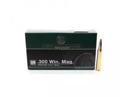 Munitions RWS Calibre 300 Win 184 grains Mag Evo 