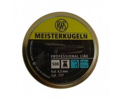 500 Plombs RWS Meisterkugeln Cal. 4,5mm 