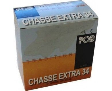 Cartouches de chasse FOB chasse EXTRA 34G 