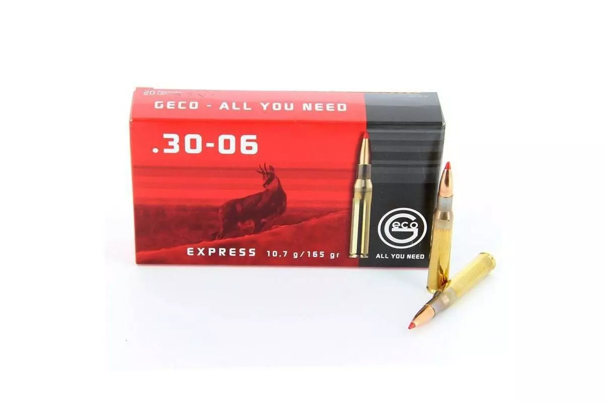 Munitions Geco Express calibre 30-06 – 165 grains 