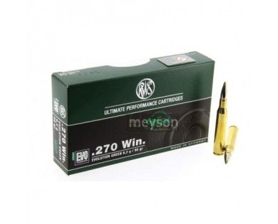 Munitions calibre 270 Win RWS Evo Green 
