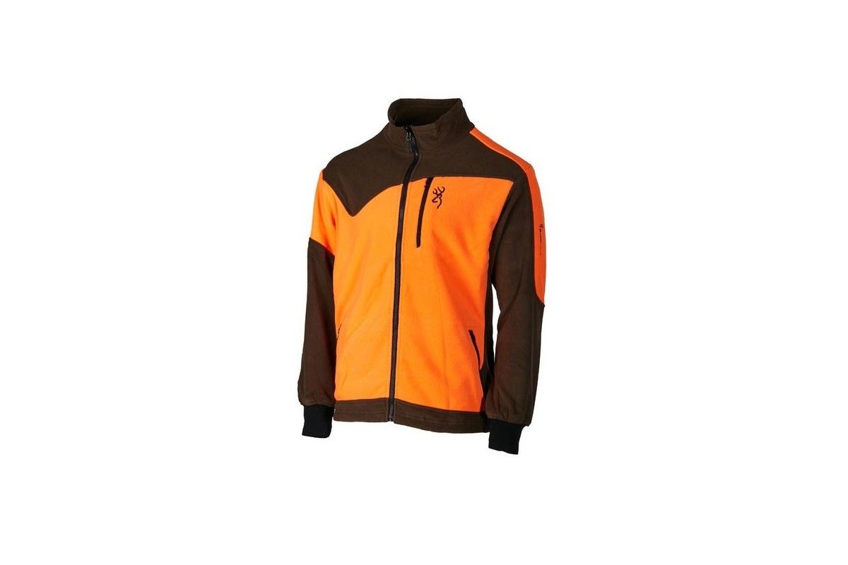 Polaire Browning PowerFleece One Vert / Orange 