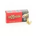 Munitions Geco Hexagon 9x19 mm 124 grs boîte de 50 