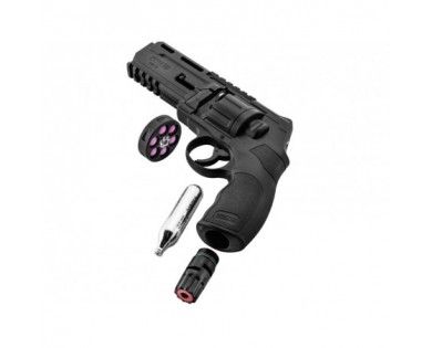 Pack Revolver Walther T4E HDR 50 - 11 joules Calibre .50 + 500 munitions cal.50 et une mallette ABS Umarex 