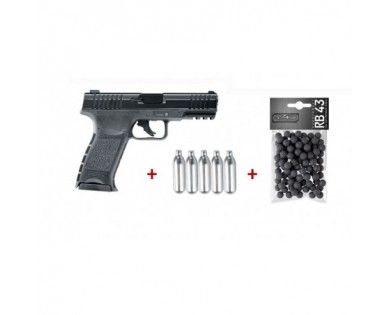 Pack Pistolet de défense T4E TPM 1 Pack Prêt à tirer 