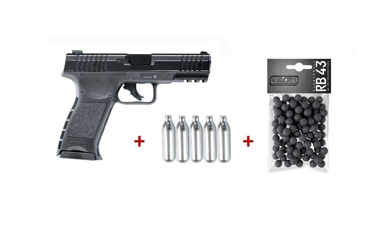 Pack Pistolet de défense T4E TPM 1 Pack Prêt à tirer 
