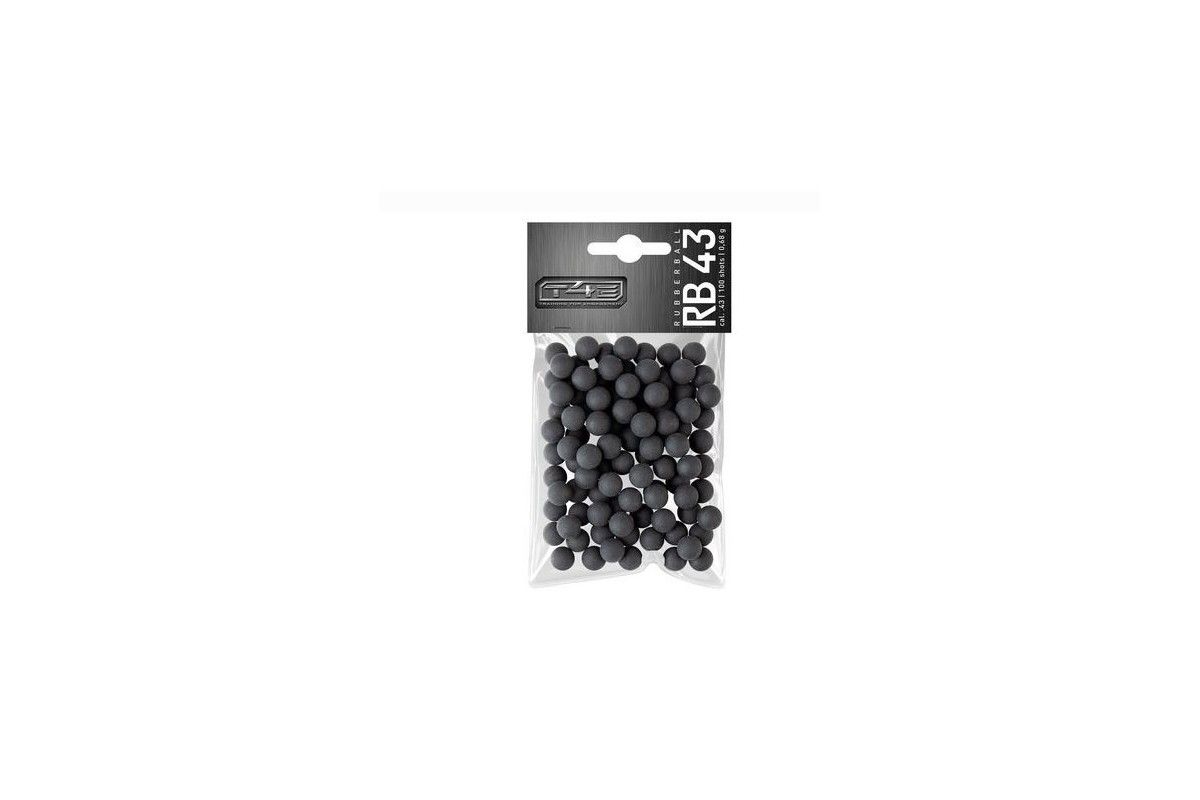 Billes Caoutchouc Umarex calibre 43 Billes Caoutchouc Umarex calibre 43