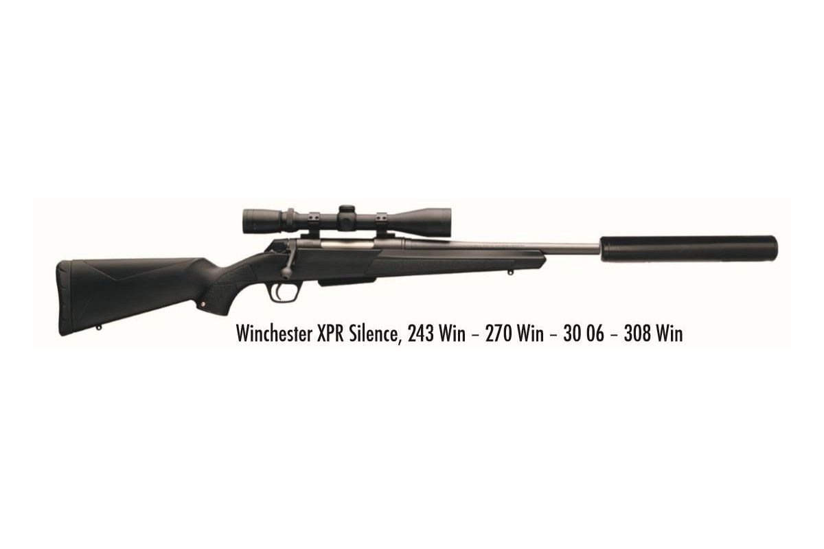 Carabine Winchester XPR Silence + silencieux démontable + Lunette 3-9x40 