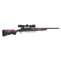 Carabine Savage Axis XP Camo Muddy Girl filetée M14x1 