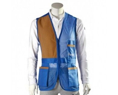 Gilet De Tir Perazzi Bleu Azur 
