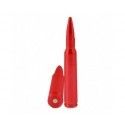 Paire de Douilles amortisseur calibre 9,3x74 R anodisé rouge 