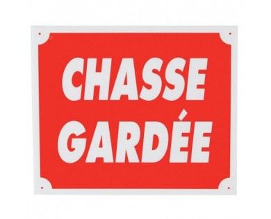 Panneau chasse GARDEE 