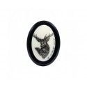 Calottes cerf aspect ivoire ou argent 
