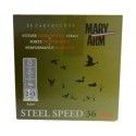Cartouches Mary Arm Steel Speed 36 Magnum 