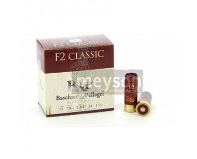Cartouches B&P F2 CLASSIC BJ calibre 12/70 34g 