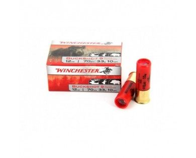 Munitions de chasse Winchester Chevrotine 12/70 
