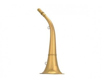 Corne ronde Compiègne 24 cm laiton poli 