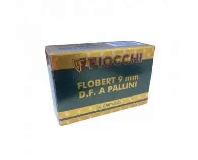 Cartouches Fiocchi Flobert double charge 9 mm 