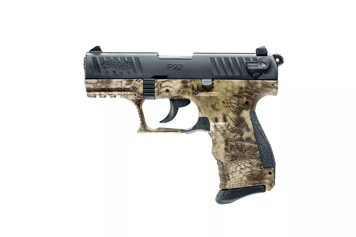 Walther P22Q Kryptec 9mm PA 
