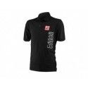 Polo Manche Courte Noir Caesar Guerini 