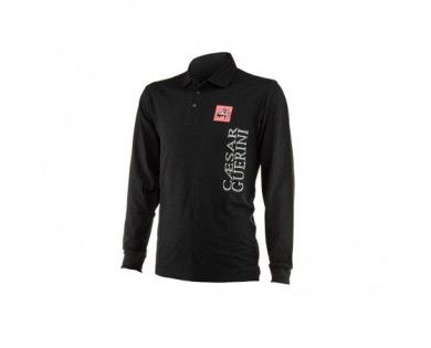 Polo de Tir Caesar Guerini Manches longues Noires 