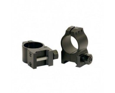 Colliers Warne Tactical 30 mm fixes acier pour rail de 21 mm 