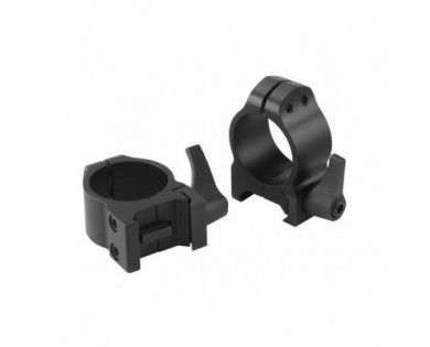 Colliers Warne QD 30 mm amovibles acier pour rail de 21 mm 