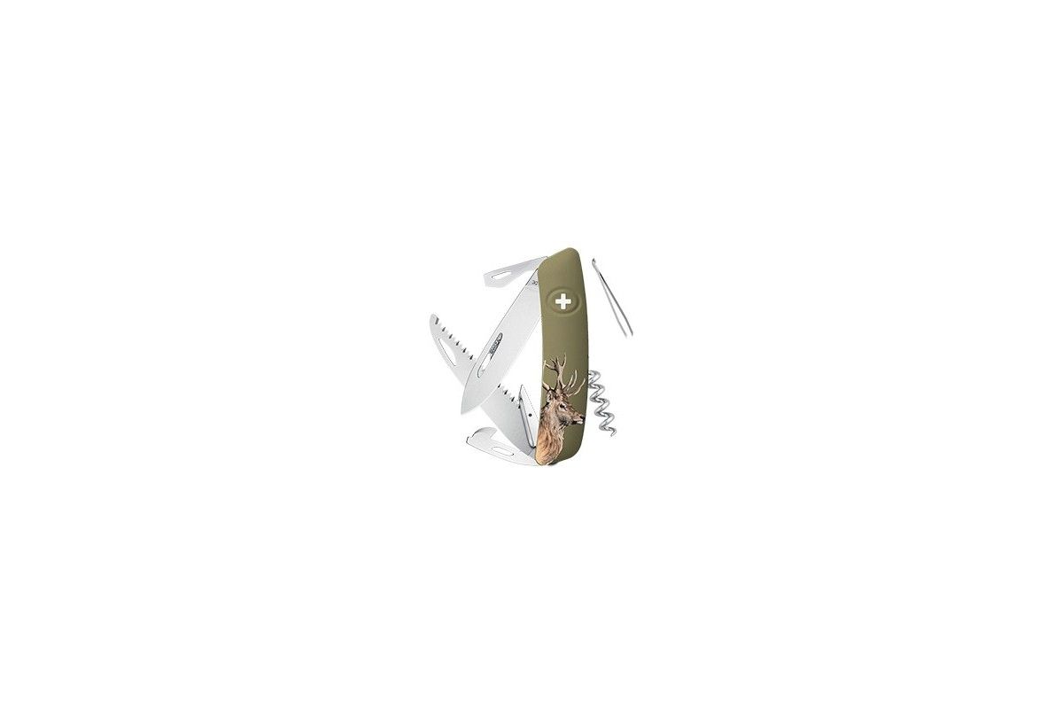 Couteaux SWIZA D05 12 Fonctions avec imprimé Couteaux SWIZA D05 12 Fonctions avec imprimé